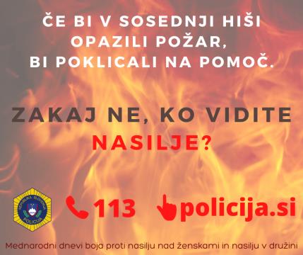 ČE BI V SOSEDNJI HIŠI OPAZILI POŽAR, BI POKLICALI NA POMOČ 